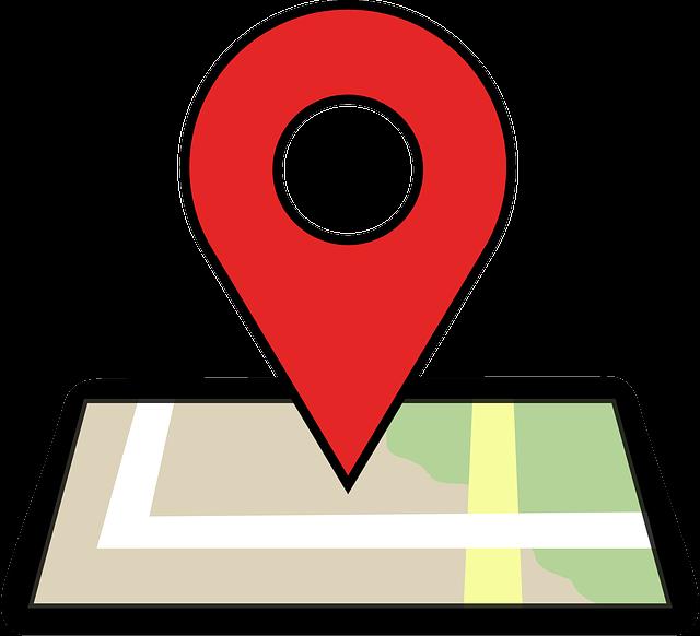 location, map, pin